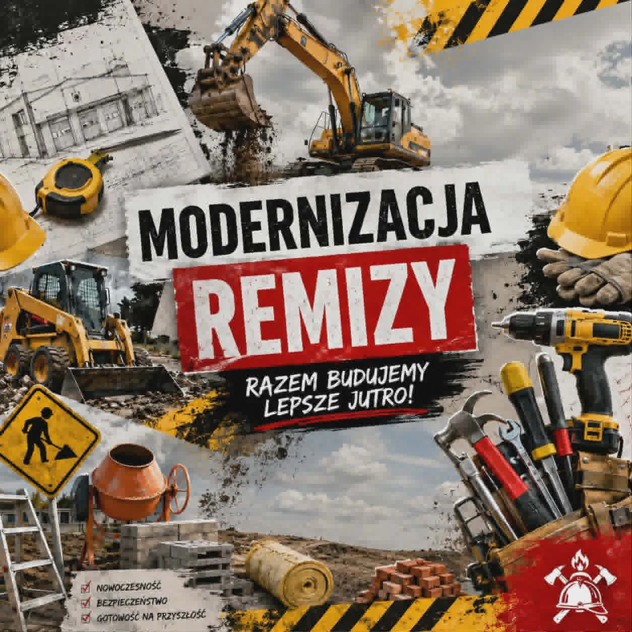 Remiza OSP w Brzegu Dolnym przechodzi modernizację